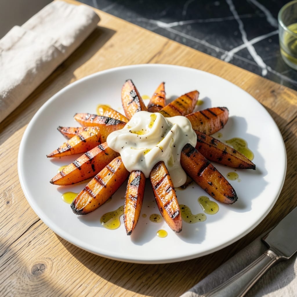 White Chocolate Grill Honey Roasted Carrots Recipe: Sweet Caramelized Glaze With Charred Edges