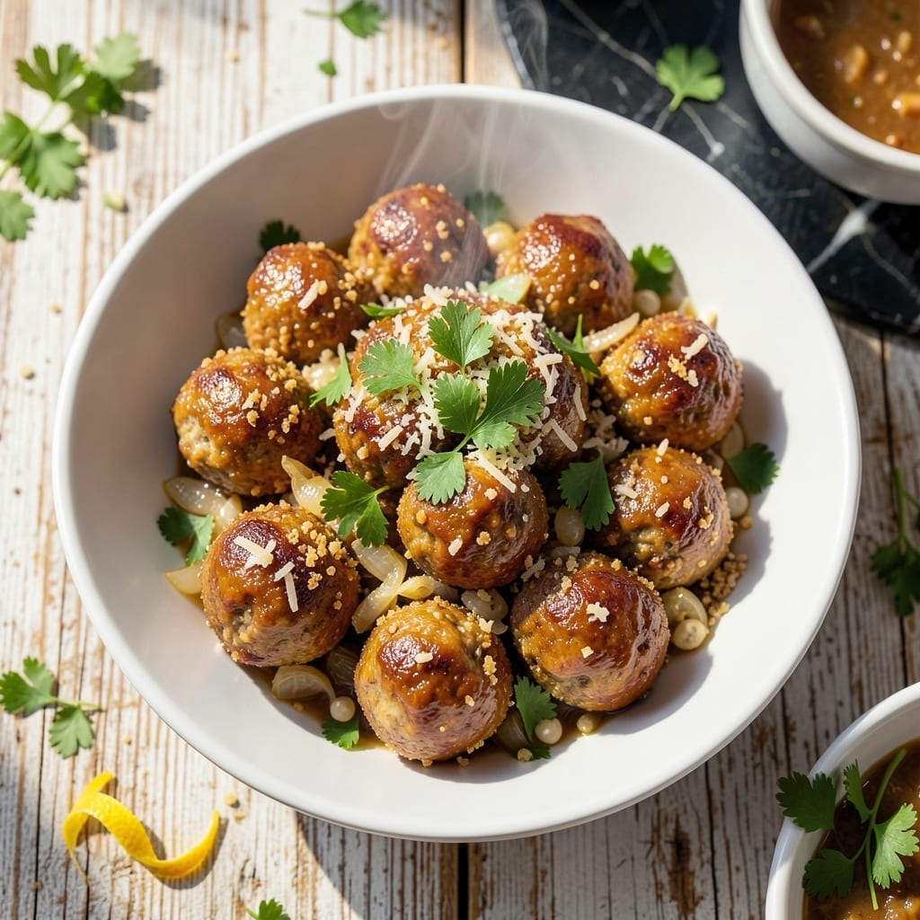 Meatball Turkey Recipe Baked: Oven-Tender and Herb-Infused