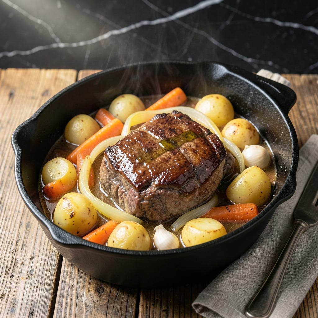 Healthy Pot Roast Recipe Slow Cooker: Hands-Off Herb-Infused Tenderness