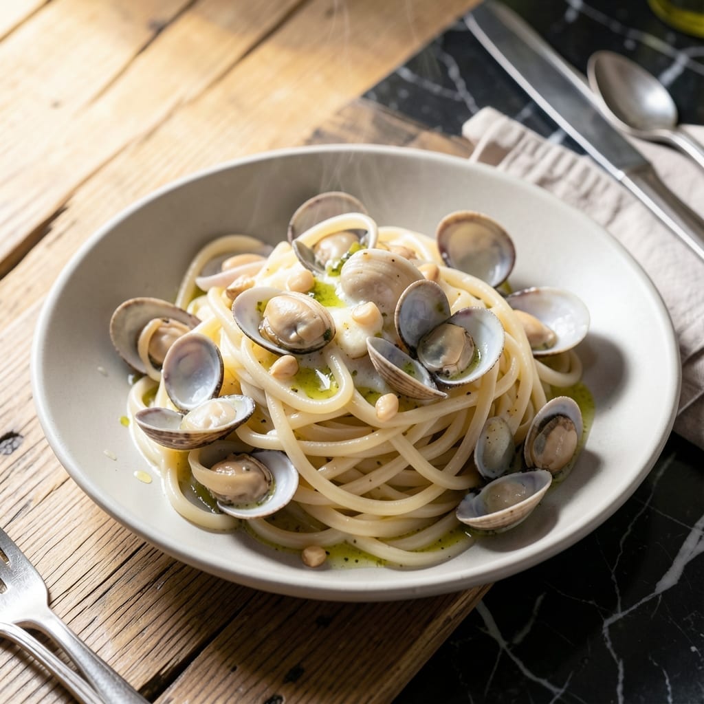 Linguine Clam Sauce Recipe White Wine: Briny Depth with Garlic and Herbs