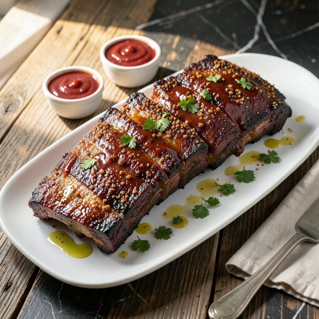 Oven Baked Barbecue Ribs Recipe: Smoky Sweetness Without the Grill