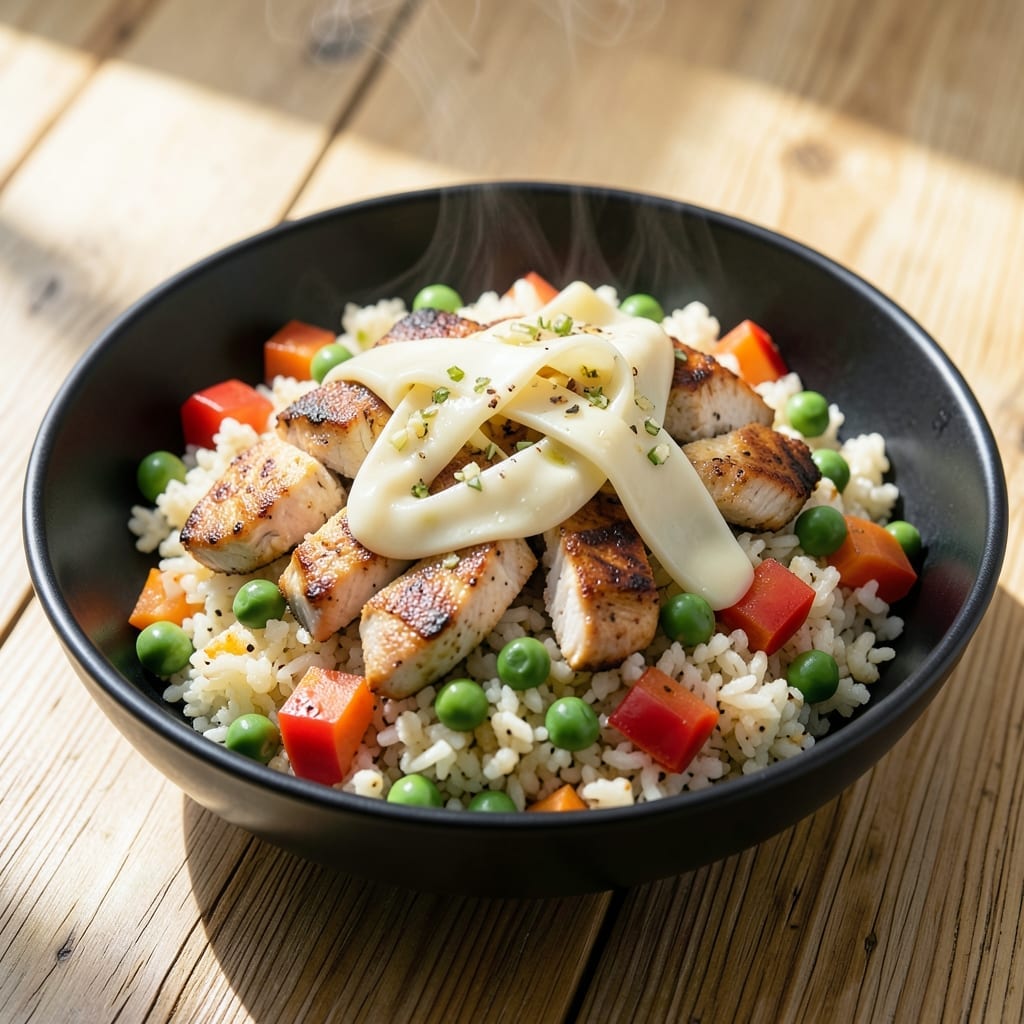Healthy Fried Rice Recipe for Weight Loss: Low-Carb Veggie-Packed Power Bowl