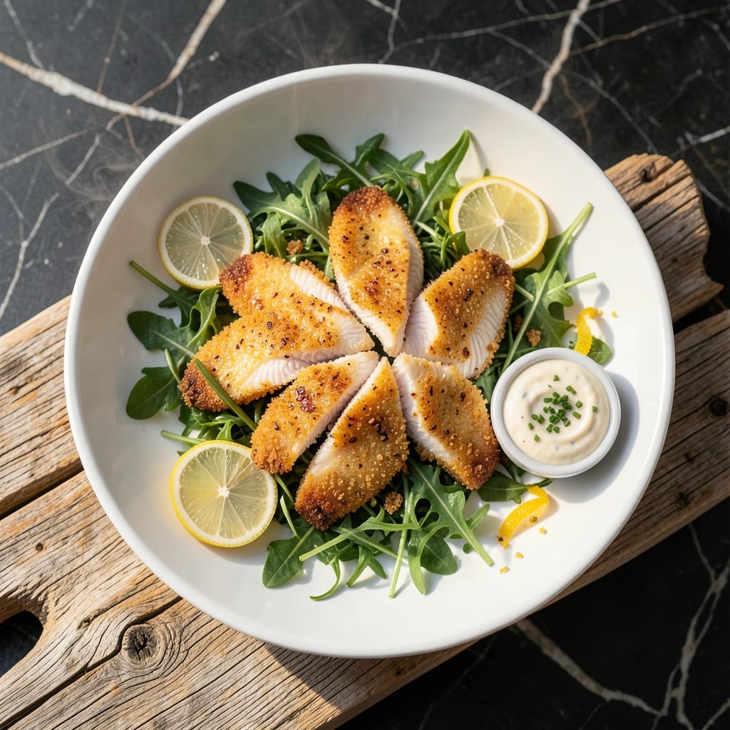 Butterfly Fish Recipe: Lightly Breaded With Zesty Lime Aioli