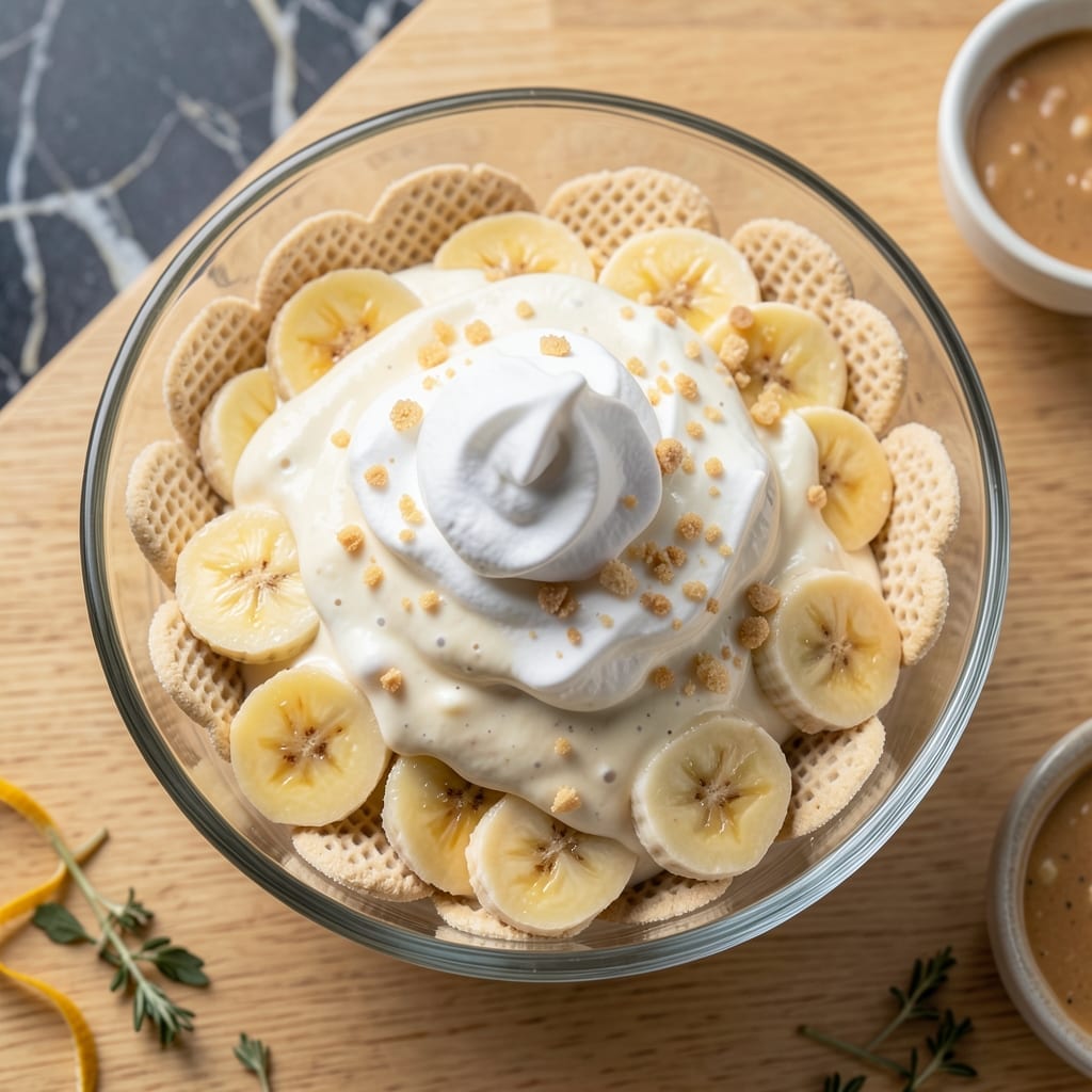 Recipe For Low Fat Banana Pudding: Lighter Layers With Vanilla Wafer Crunch