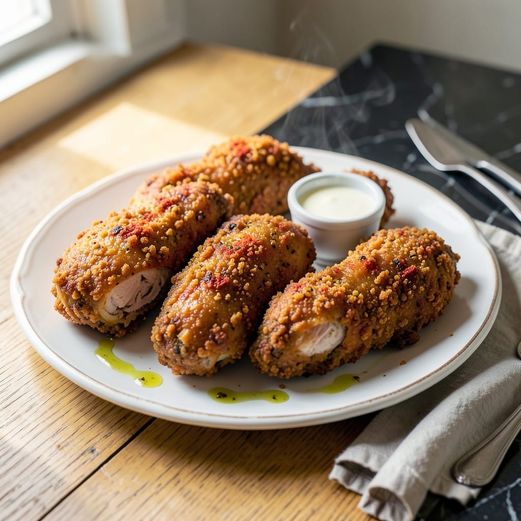 Fried Chicken Recipe With Pancake Mix: Crunchy Coating in Minutes