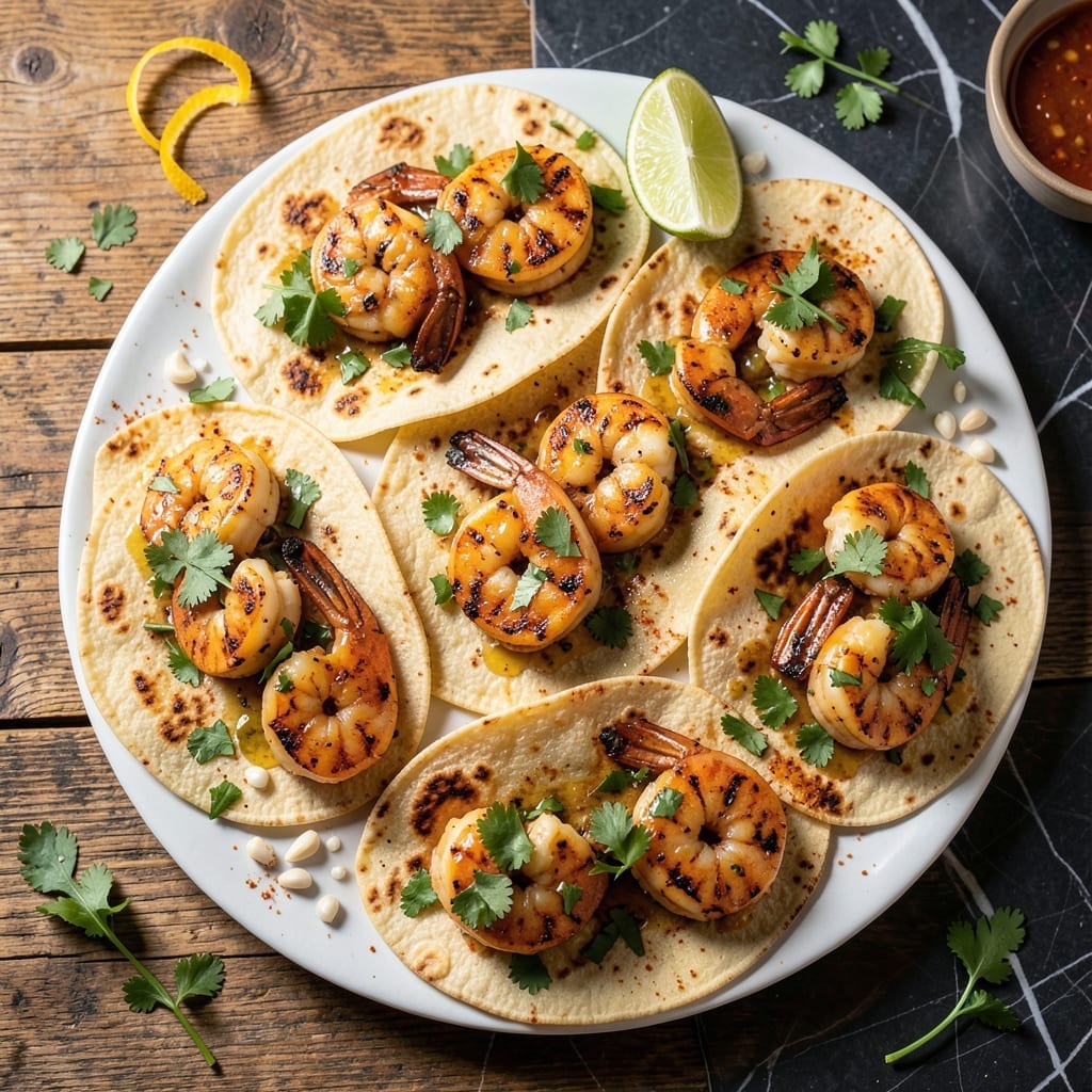 Fuzzy's Grilled Shrimp Taco Recipe: Zesty Lime and Cilantro Freshness Fuzzy's Grilled Shrimp Taco Recipe: Zesty Lime and Cilantro Freshness