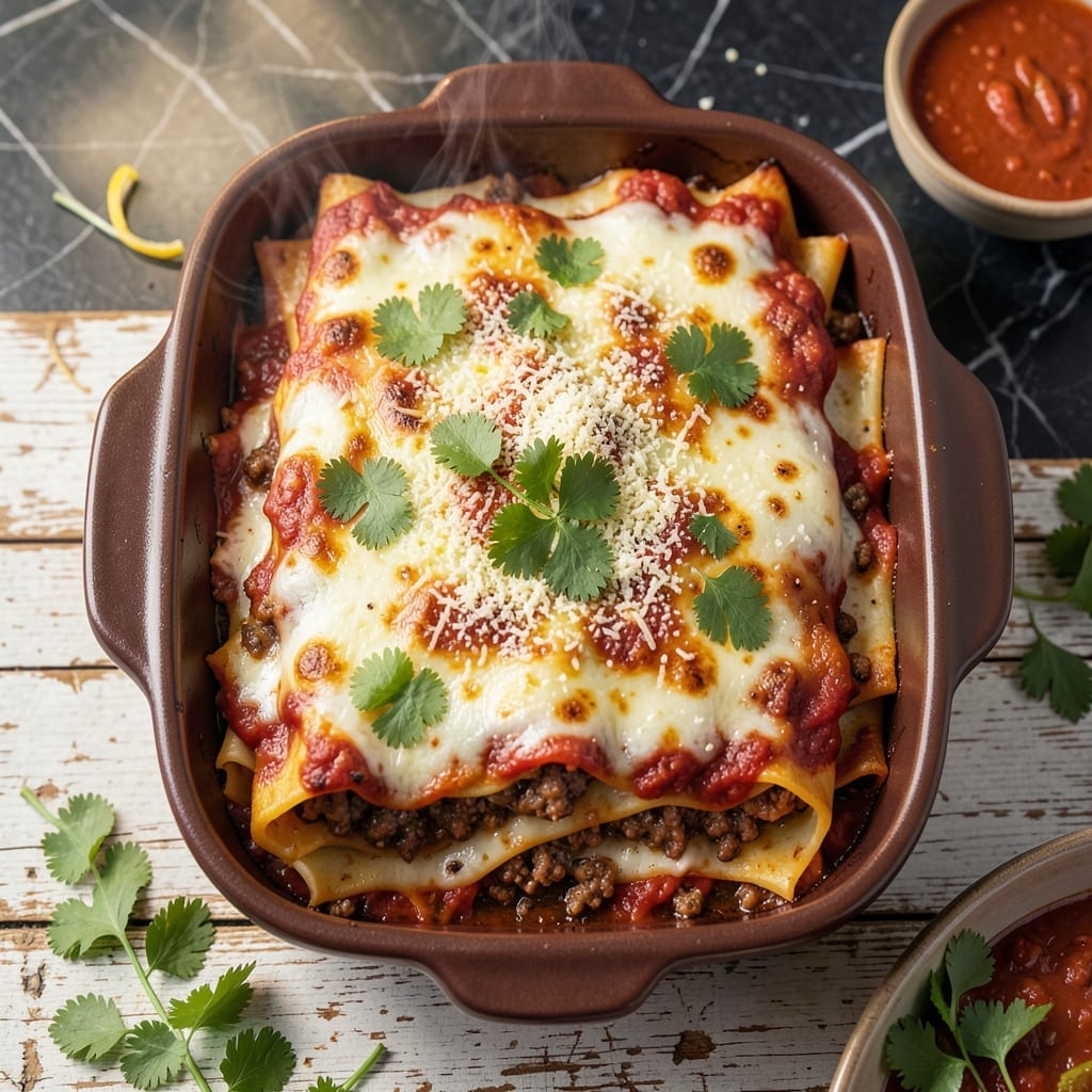 Lasagna Recipe Puerto Rican Style: Sofrito-Infused Island Layers