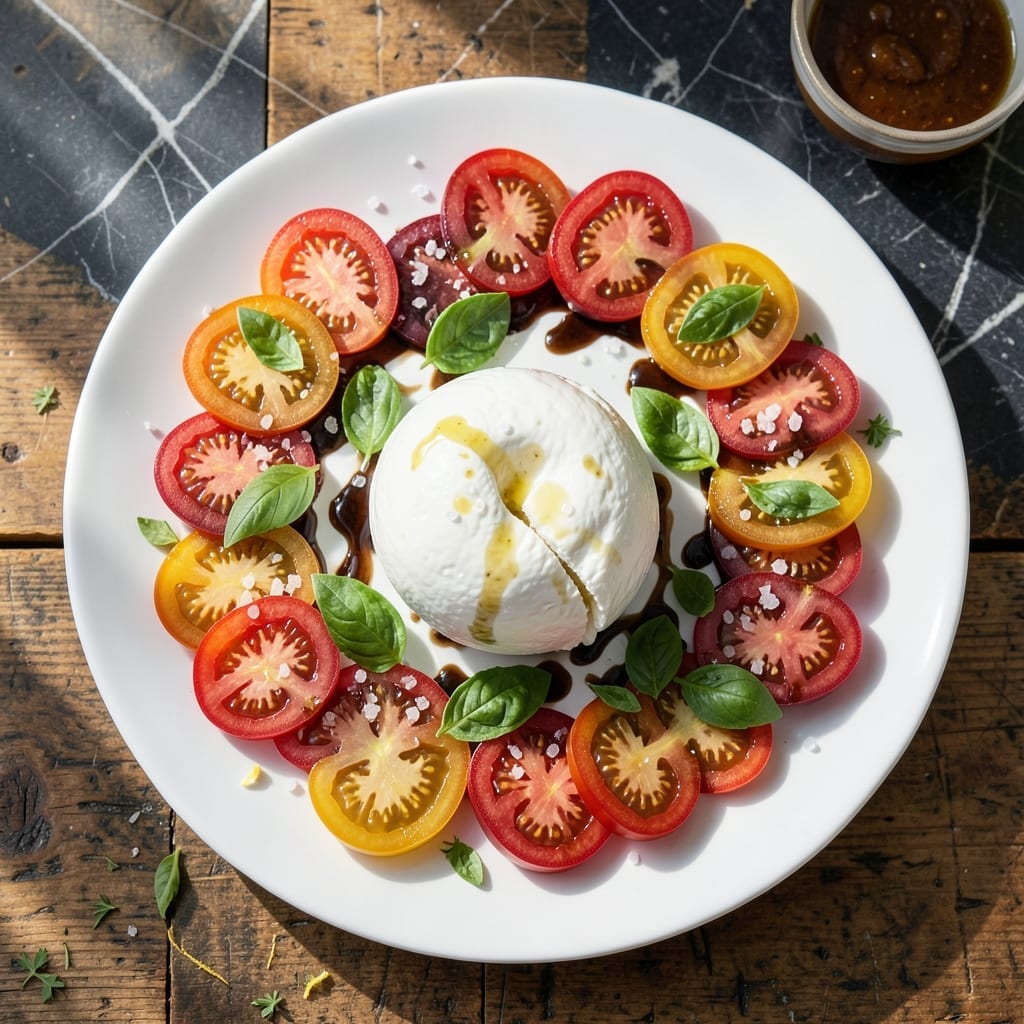 Burrata Salad Recipe Jamie Oliver: Creamy Centerpiece With Heirloom Tomatoes