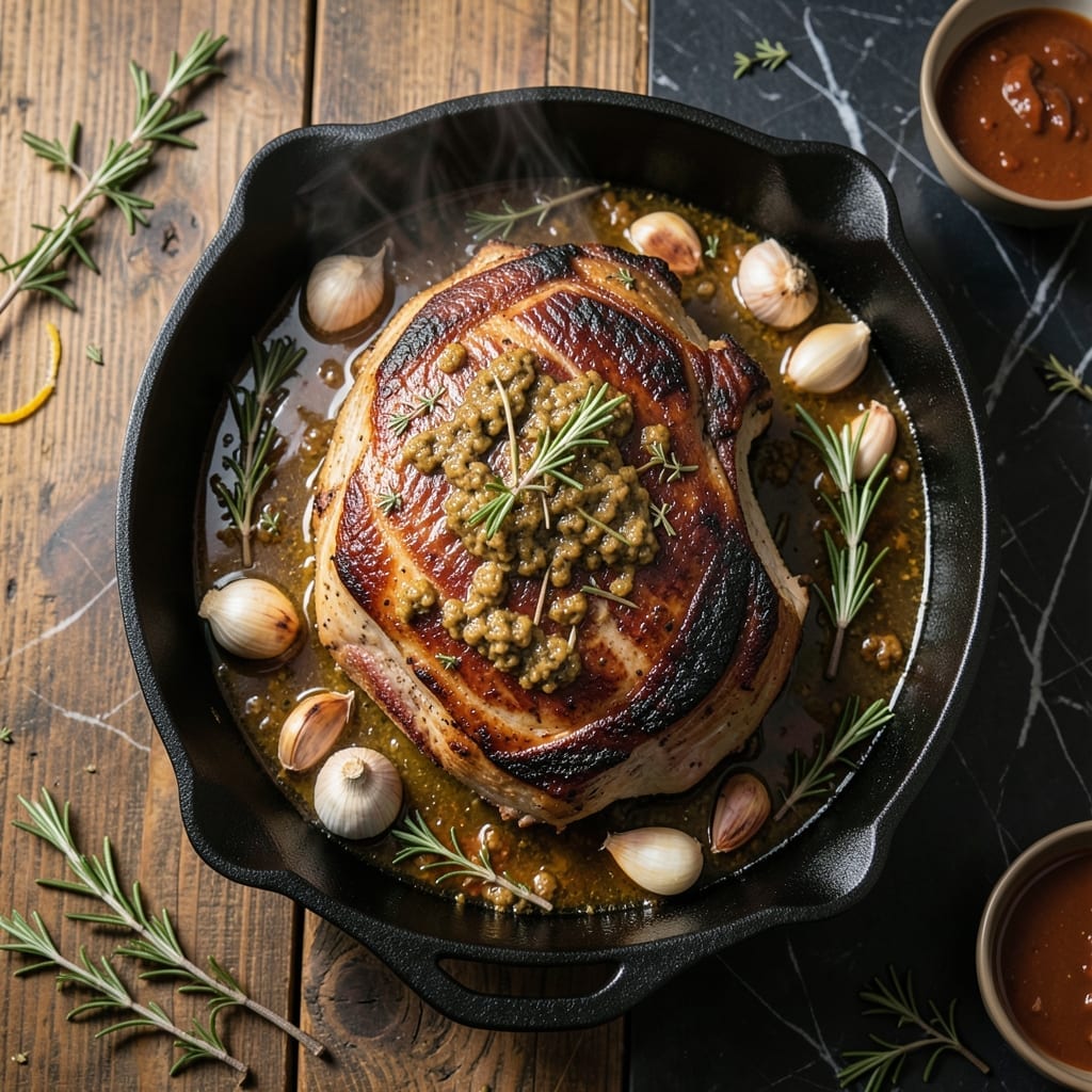 Paula Deen Rib Roast Recipe: Garlic-Herb Encrusted Elegance