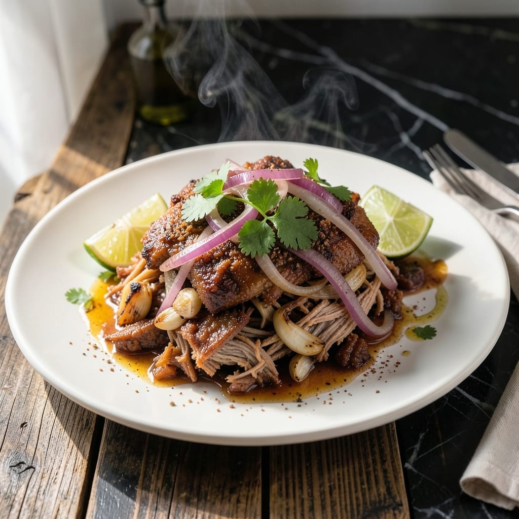 Pork Shoulder Roast Crock Pot Recipe Carnitas: Slow-Cooked Mexican Street Style