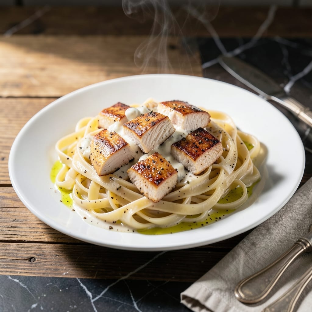 Easy Creamy Chicken Pasta Recipe Without Cream: Silky Sauce With Simple Swaps