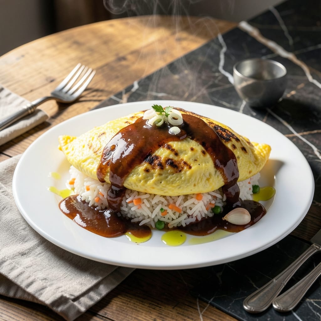 Omurice Sauce Demi Glace Recipe: Velvety Umami Drizzle for Japanese Comfort