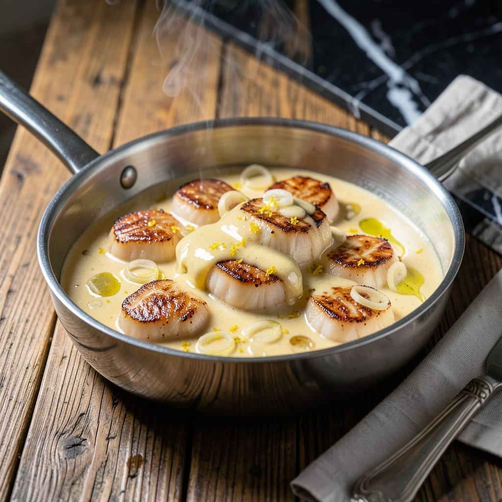Lemon Chardonnay Butter Sauce Recipe: Wine-Infused Creamy Emulsion