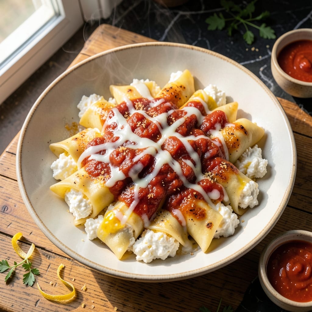 Manicotti Recipe Without Ricotta: Cottage Cheese Swap for Creamy Layers