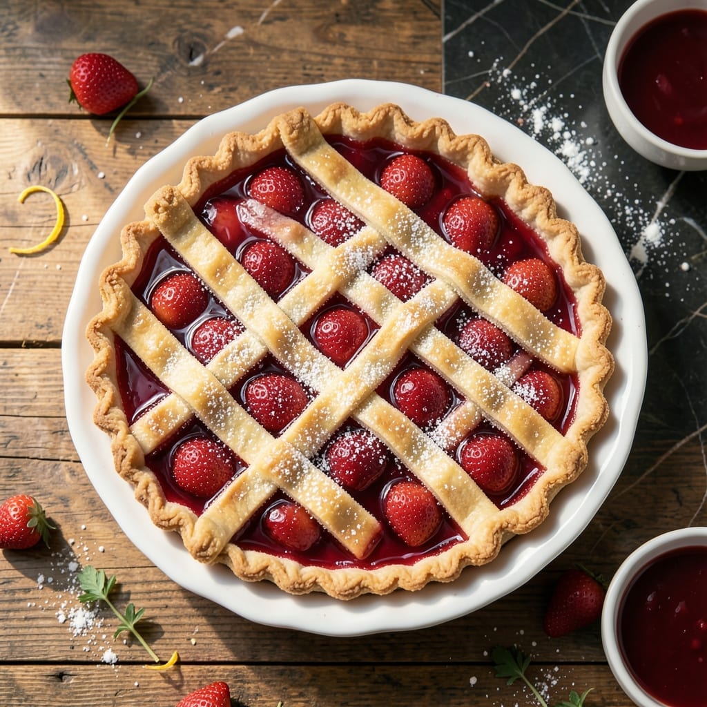 Strawberry Pie Recipe With Jello: Glossy Fruit Filling That Holds Its Shape Strawberry Pie Recipe With Jello: Glossy Fruit Filling That Holds Its Shape