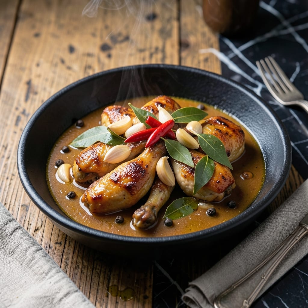Recipe For Chicken Adobo Tagalog: Tangy Garlic-Soy Braised To Perfection