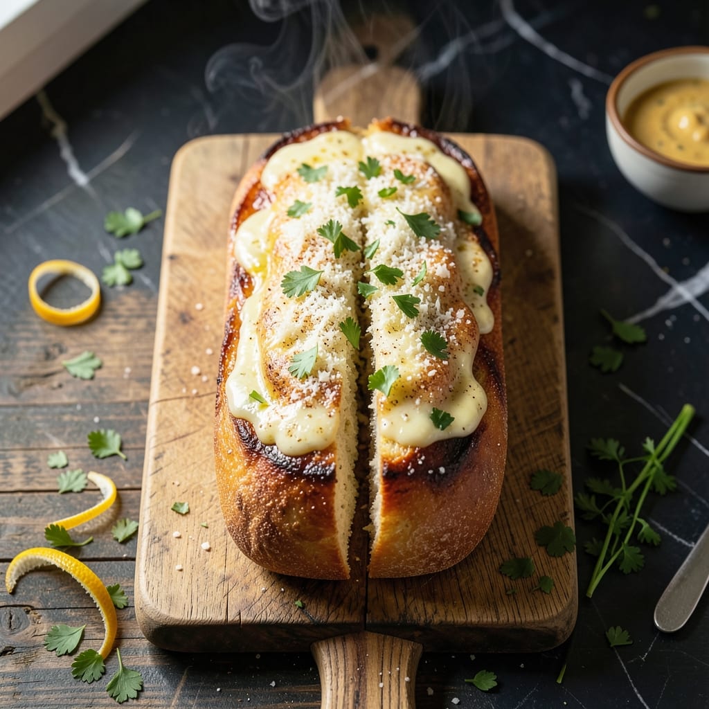 Garlic Bread Recipe With Garlic Powder: Crispy Golden Loaf Without Fresh Cloves