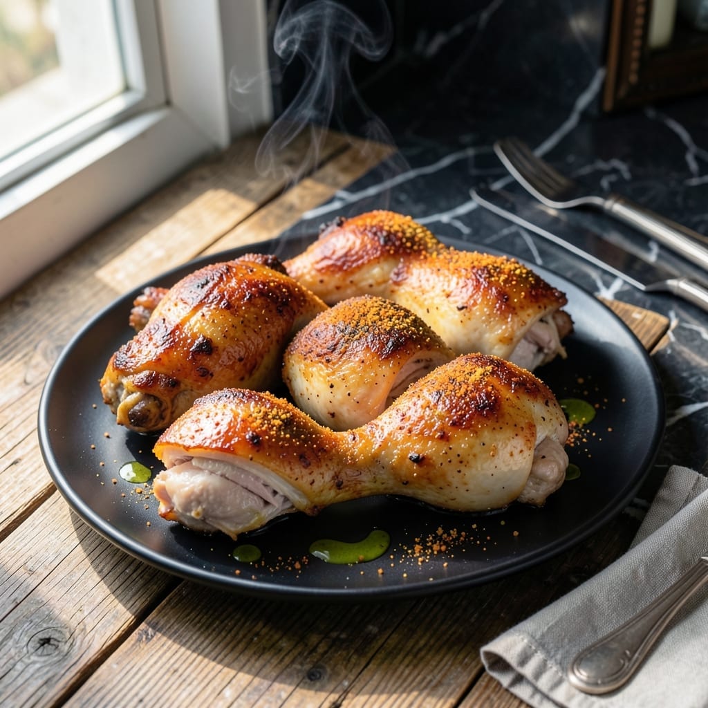 Frozen Chicken Legs Recipe: Oven-Baked Crispy Skin and Tender Meat