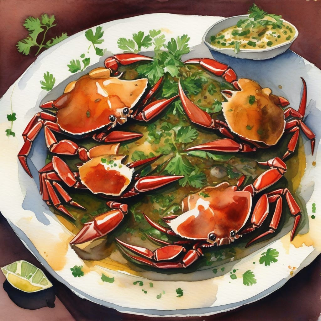 mole crabs recipe