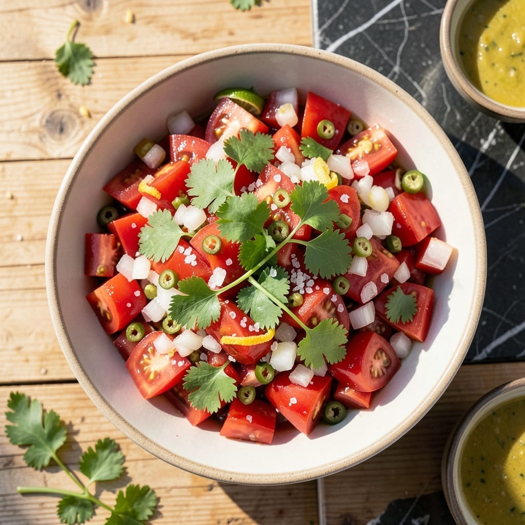 Mild Salsa Recipe With Fresh Tomatoes: Bright and Zesty Homemade Dip
