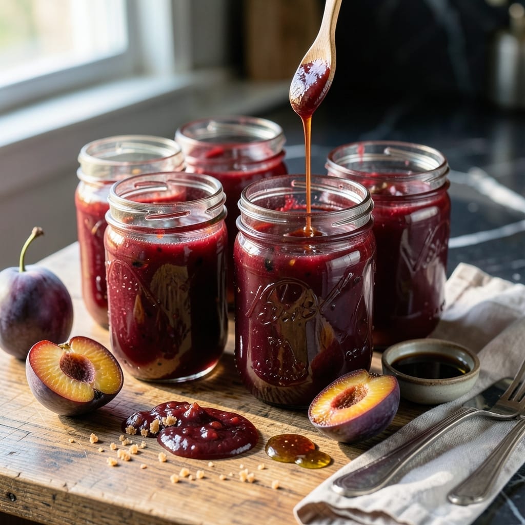 Plum Barbecue Sauce Canning Recipe: Sweet and Smoky Preservation