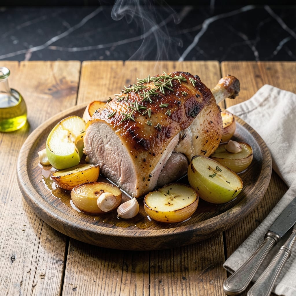 Pork Roast Recipe With Apples and Onions: Sweet-Savory Slow-Roasted Harmony