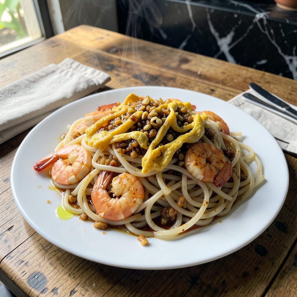 Fried Bee Hoon Recipe SG: Stir-Fried Noodle Perfection With Prawns and Egg