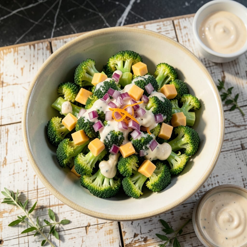 Broccoli Salad Recipe Pioneer Woman: Crunchy Bacon and Creamy Dressing Delight