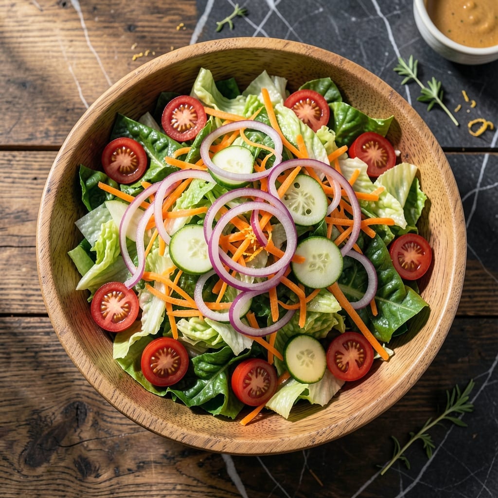 Macaroni Grill Chopped Salad Recipe: Crisp Garden Freshness With Parmesan Crunch