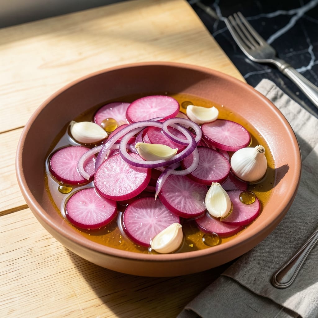 Pickled Radish Recipe Mexican: Tangy Crunch for Tacos and More