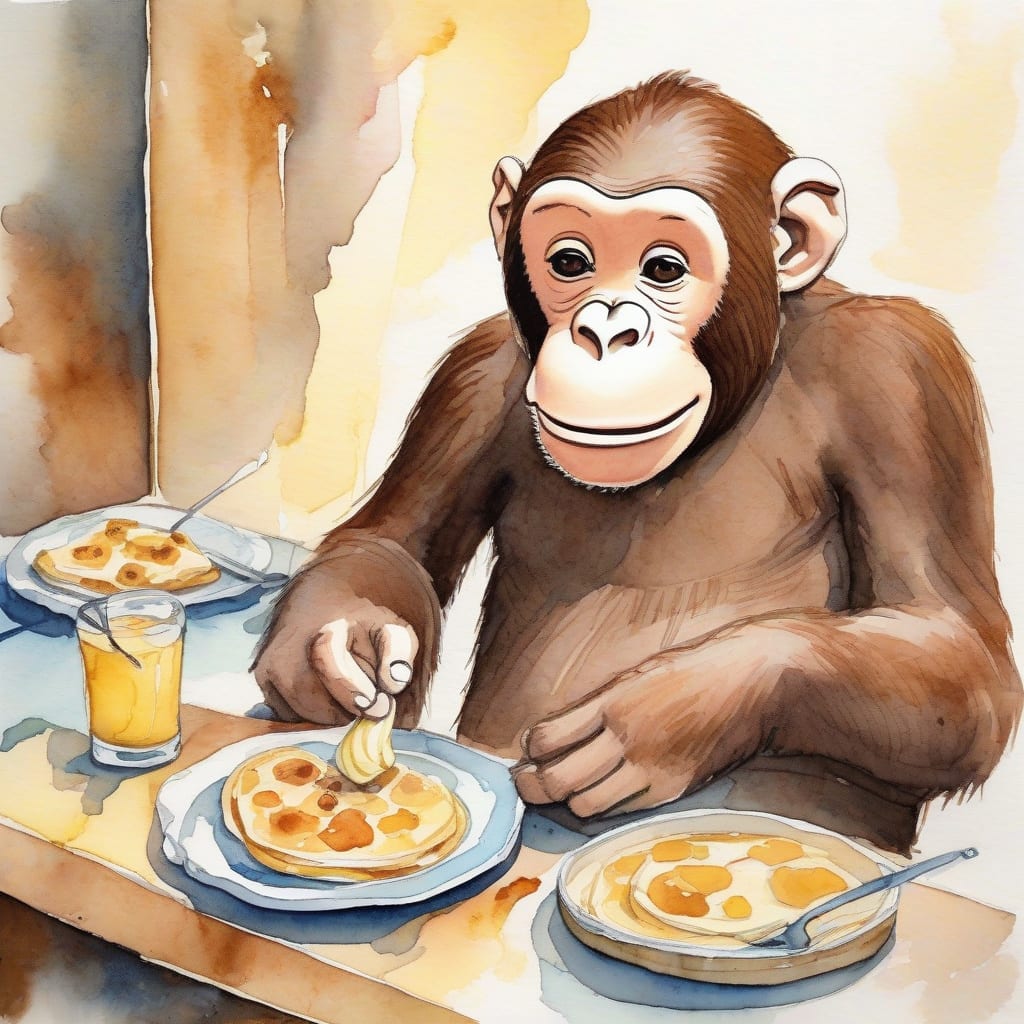 curious george pancake recipe