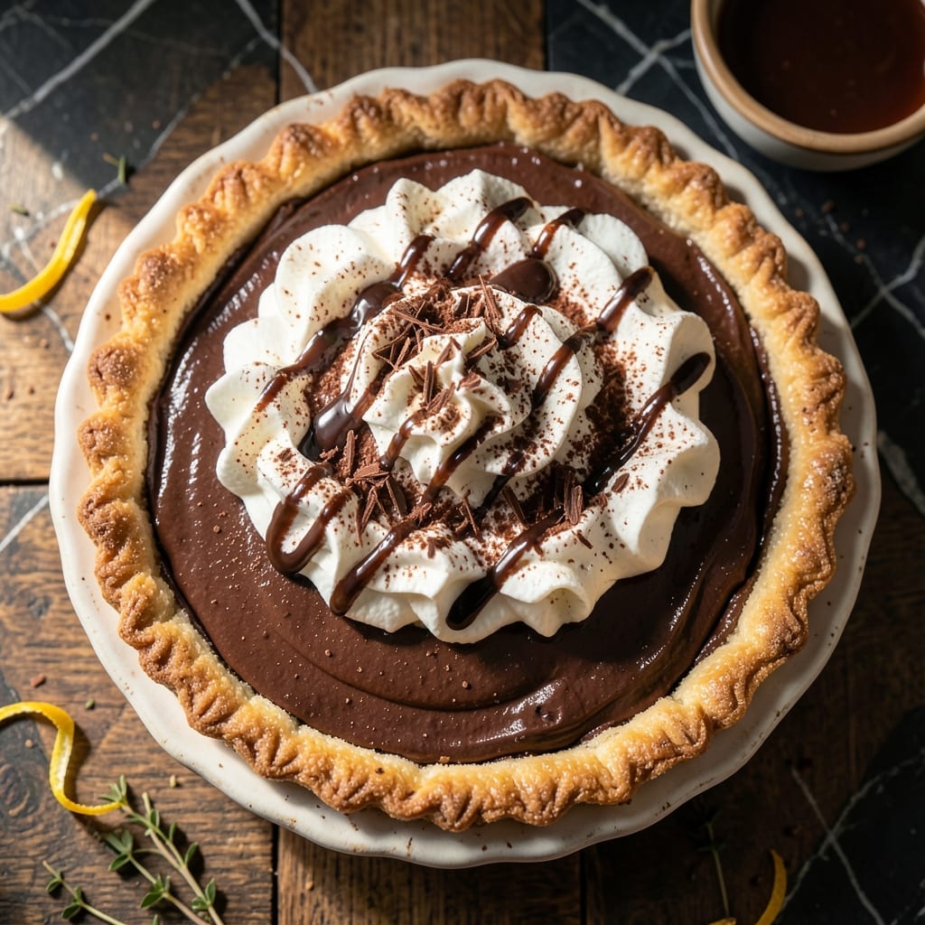 Bloomingdale's Chocolate Cream Pie Recipe: Luxurious Silk in a Flaky Crust