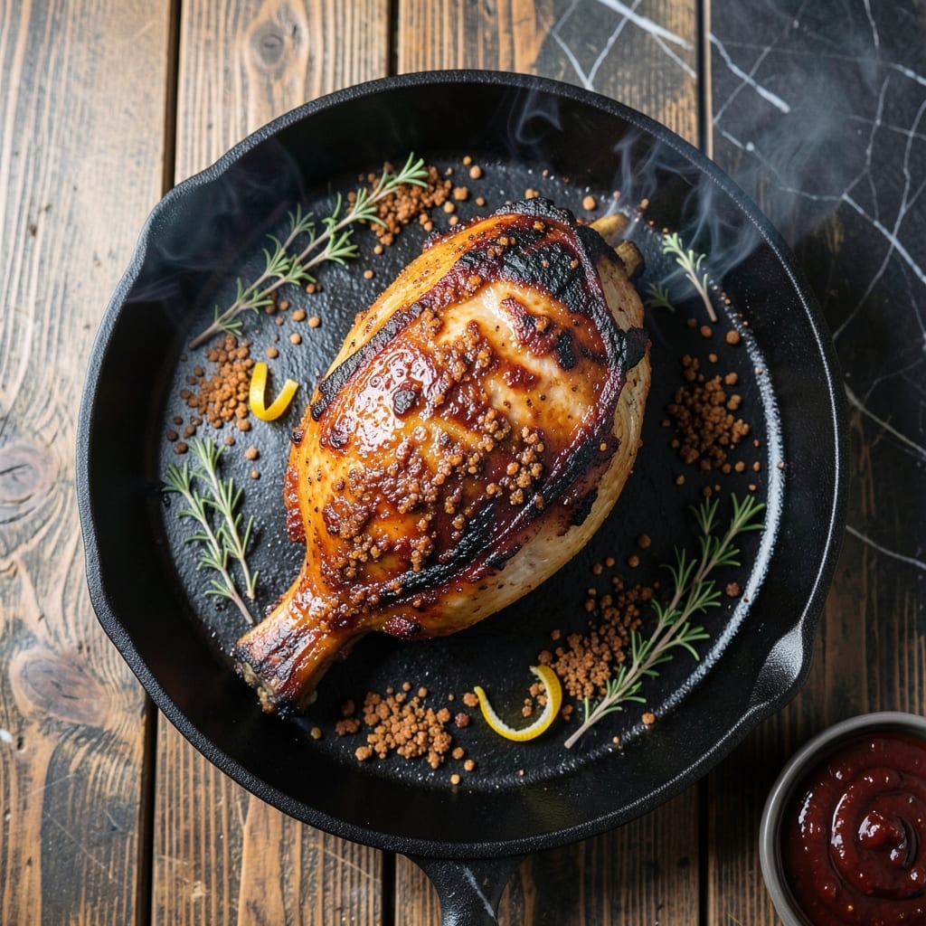BBQ Bone-In Pork Shoulder Roast Recipe: Dry-Rubbed Bark and Pull-Apart Texture