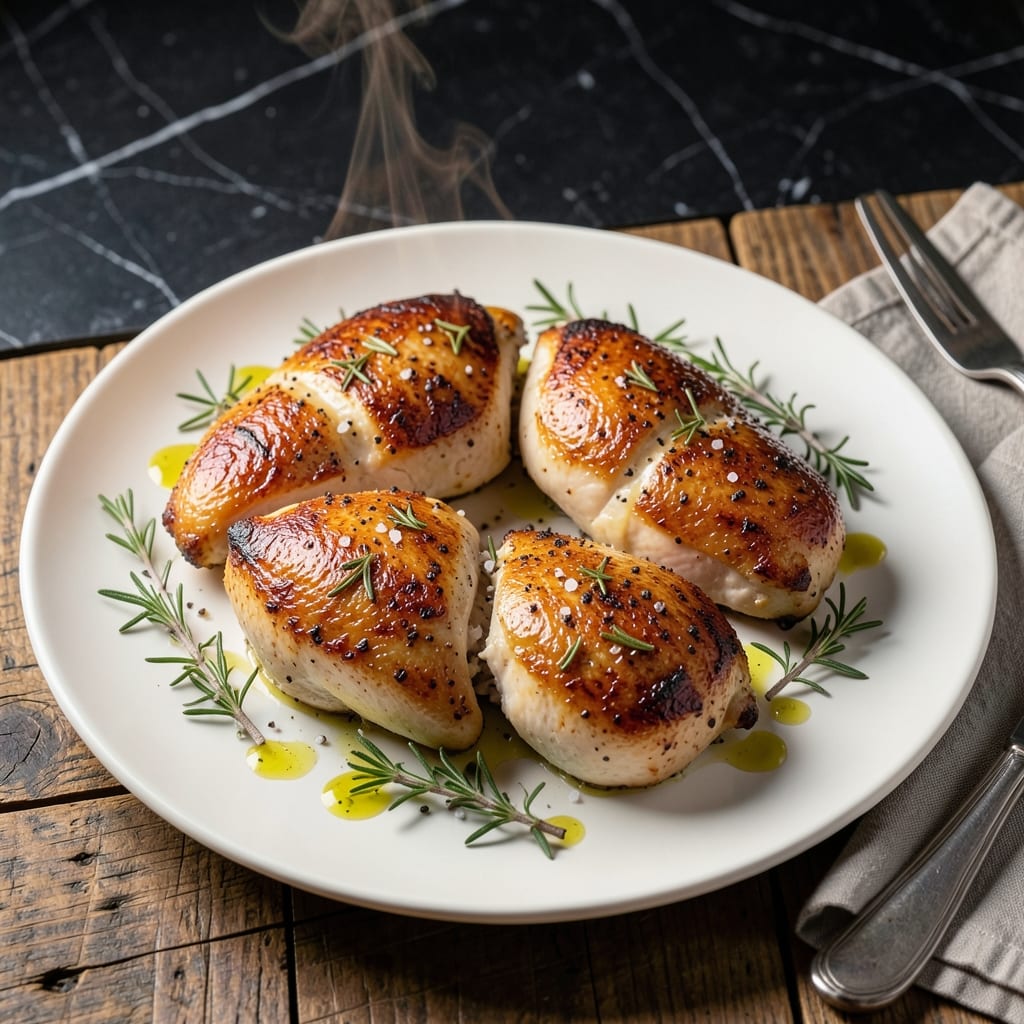 Ina Garten's Recipe for Roasted Chicken Breasts: Herb-Infused Crispy Skin