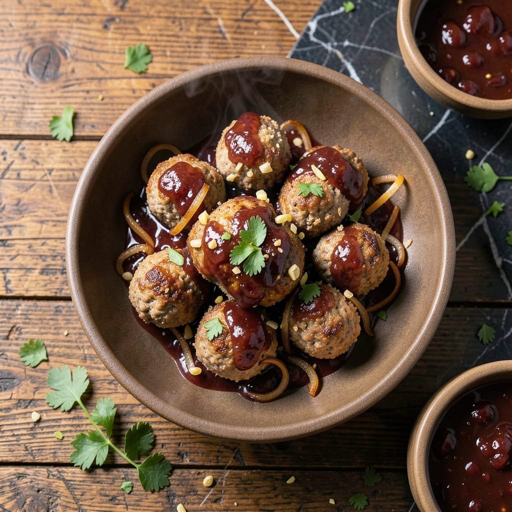 Meatball Recipe With Grape Jam: Sweet and Savory Glazed Bites