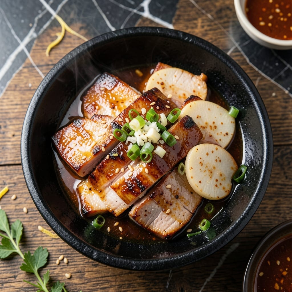 Korean Pork Grill Recipe: Sweet and Savory Char on the Tabletop