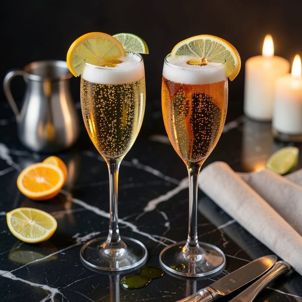 Recipe for New Year's Eve: Festive Sparkling Toast in Minutes