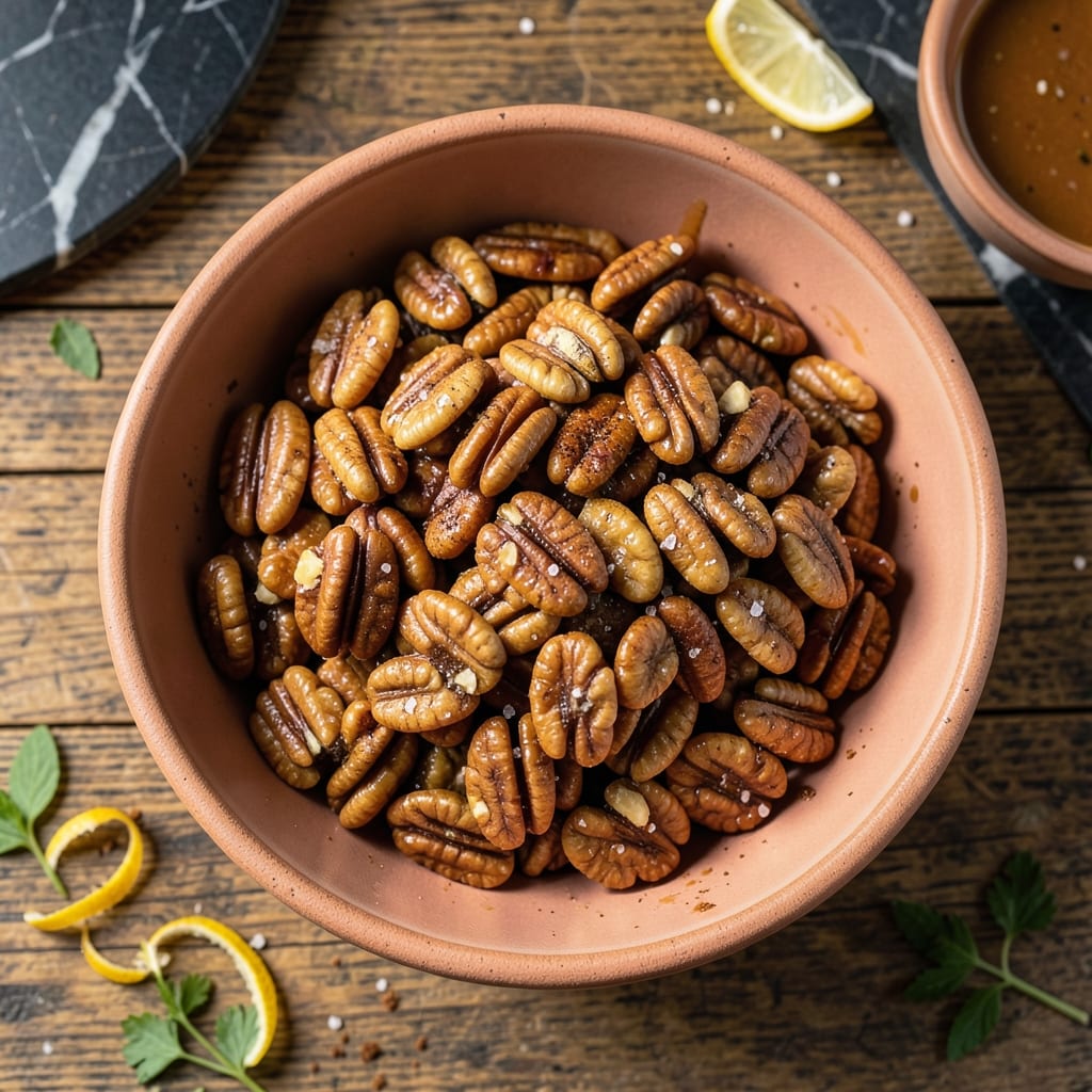 Roasted Walnuts Recipe: Toasted Nuttiness With Maple Glaze