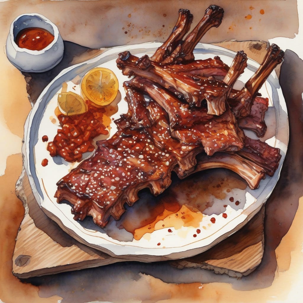 grilled pork spare ribs recipe