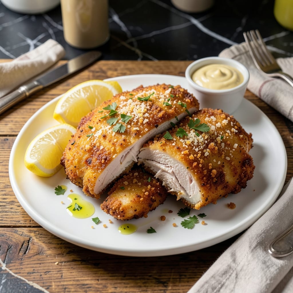 Hello Fresh Crispy Parmesan Chicken Recipe: Golden Crust with Melted Cheese