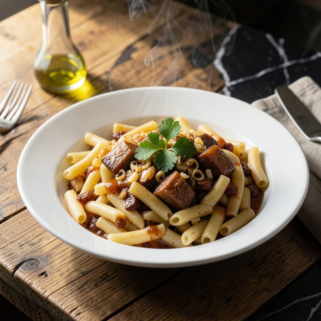 Bone Marrow Pasta Recipe: Rich Umami Sauce With Silky Noodles