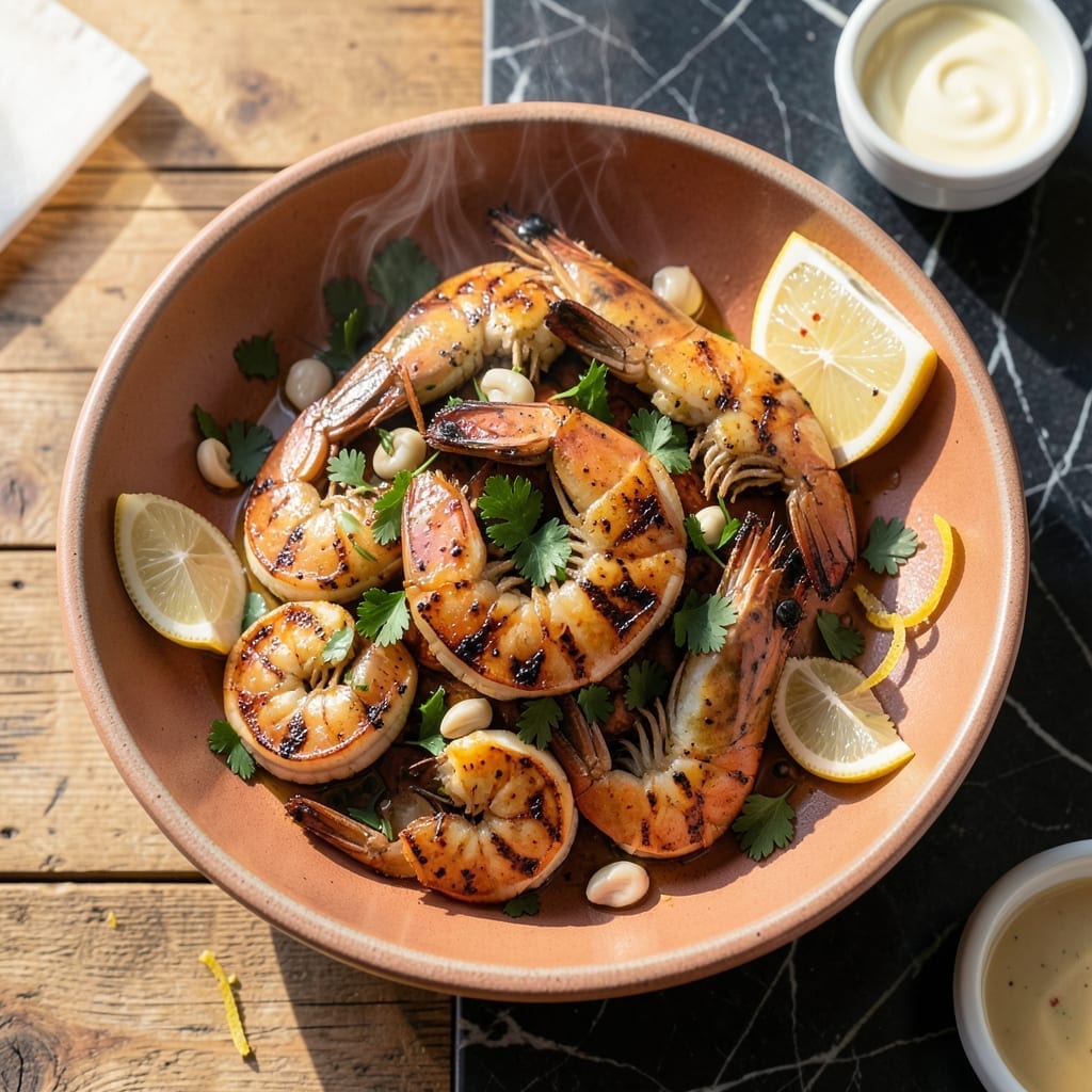Amazing Grilled Shrimp Recipe: Zesty Garlic Butter Infusion
