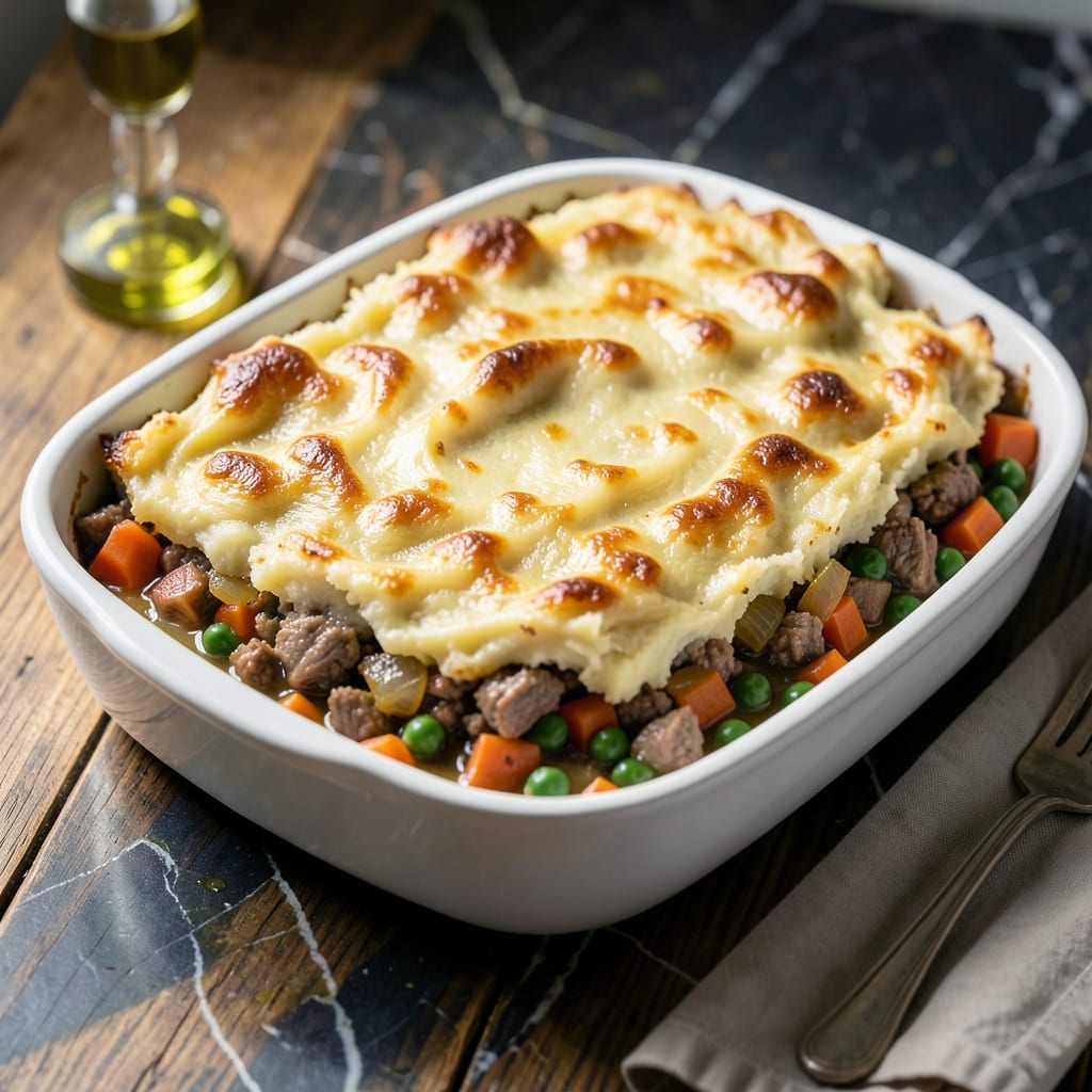 Google Recipe for Shepherd's Pie: Classic British Comfort With Mashed Potato Crown Google Recipe for Shepherd's Pie: Classic British Comfort With Mashed Potato Crown