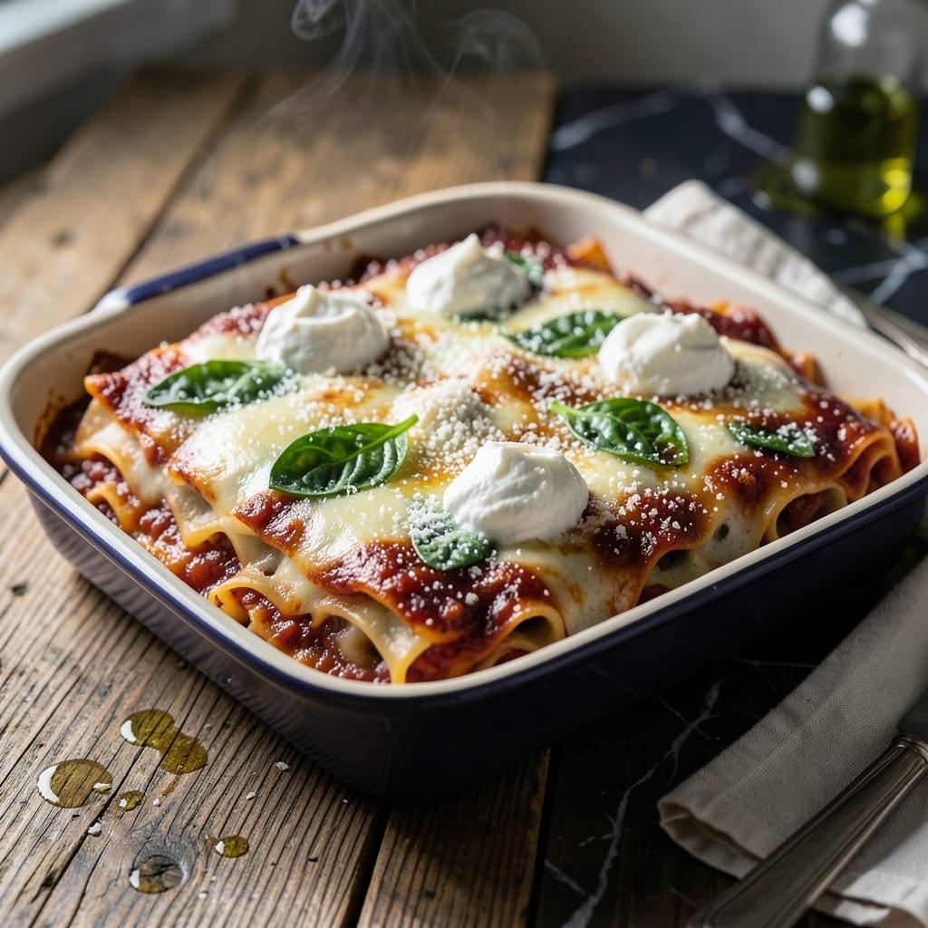 Moosewood Lasagna Recipe: Classic Vegetarian Layers of Ricotta and Spinach