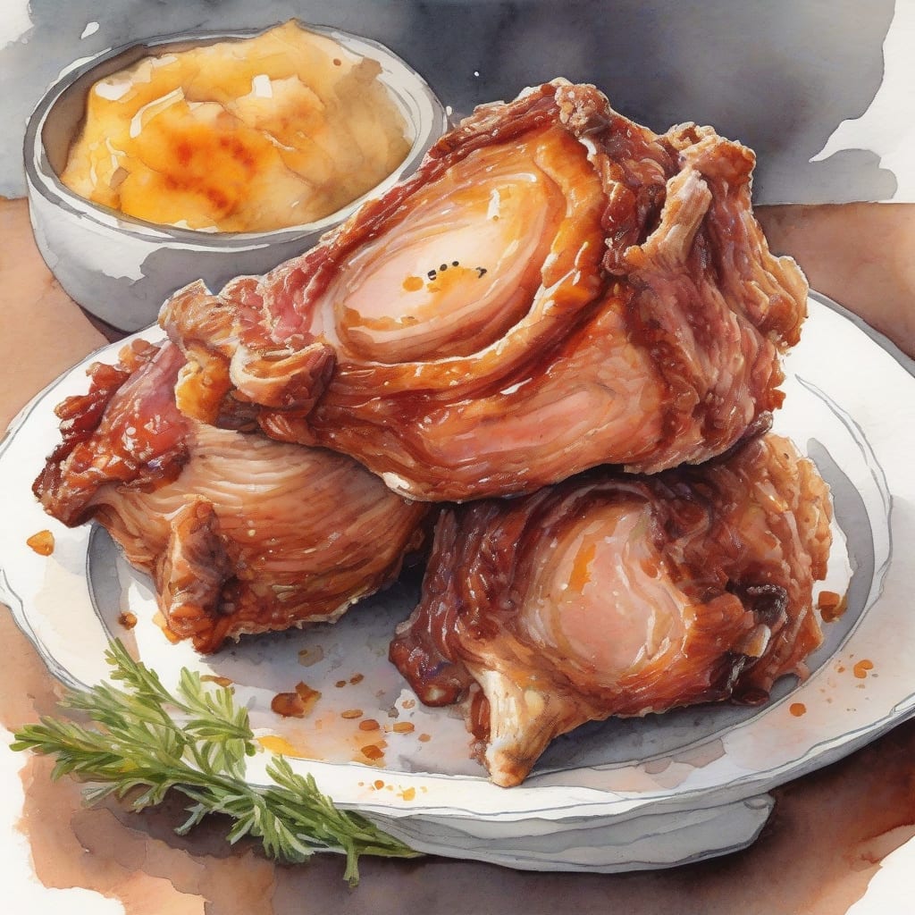 crispy pork shank recipe