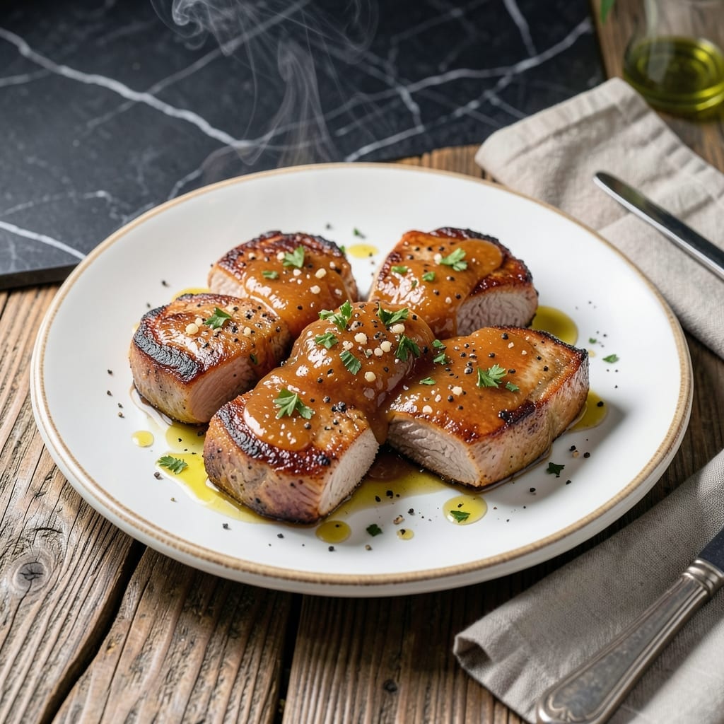 Recipe For Apricot Pork Chops: Sweet Glazed Succulence With Herbs