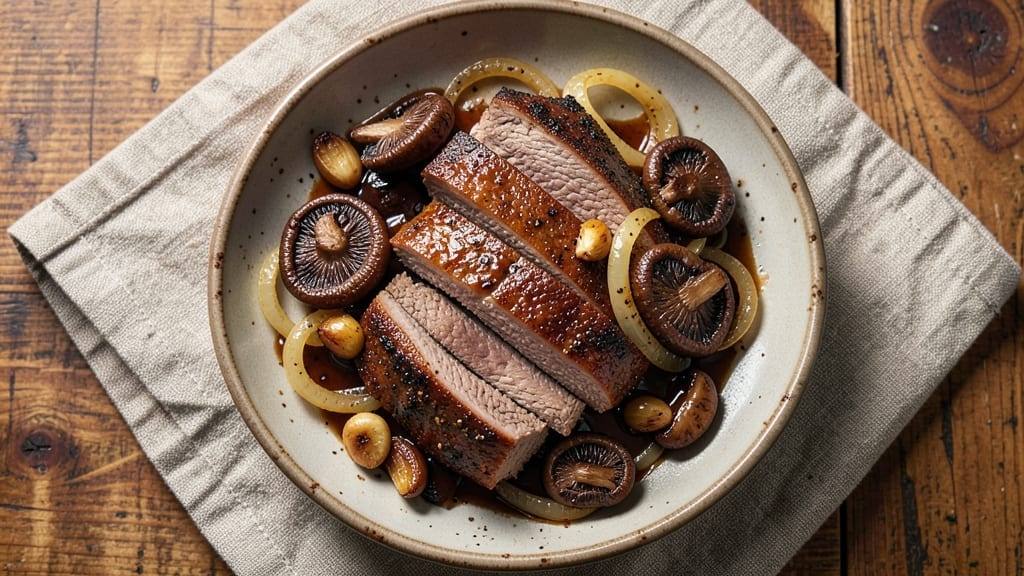Beef Brisket Mushroom Recipe: Deep-Smoked Richness Meets Earthy Umami