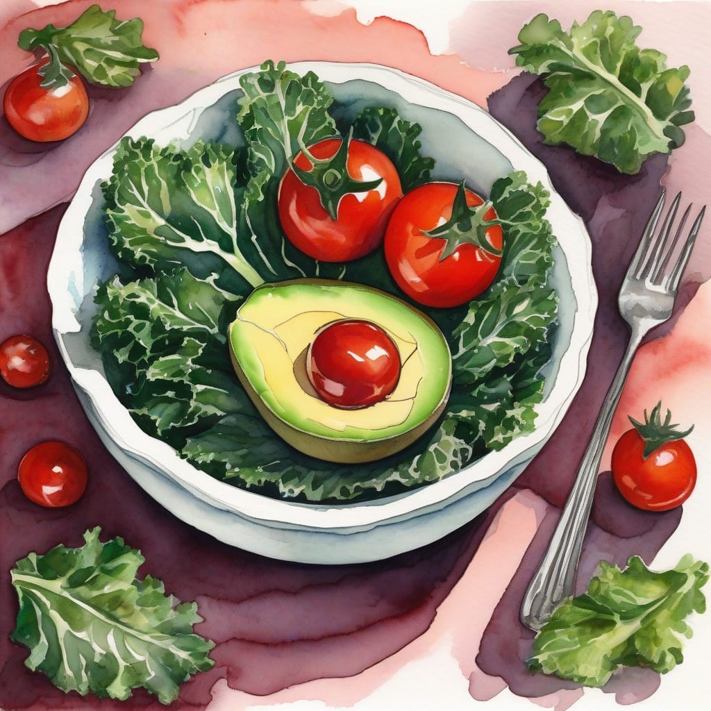 kale flower recipe