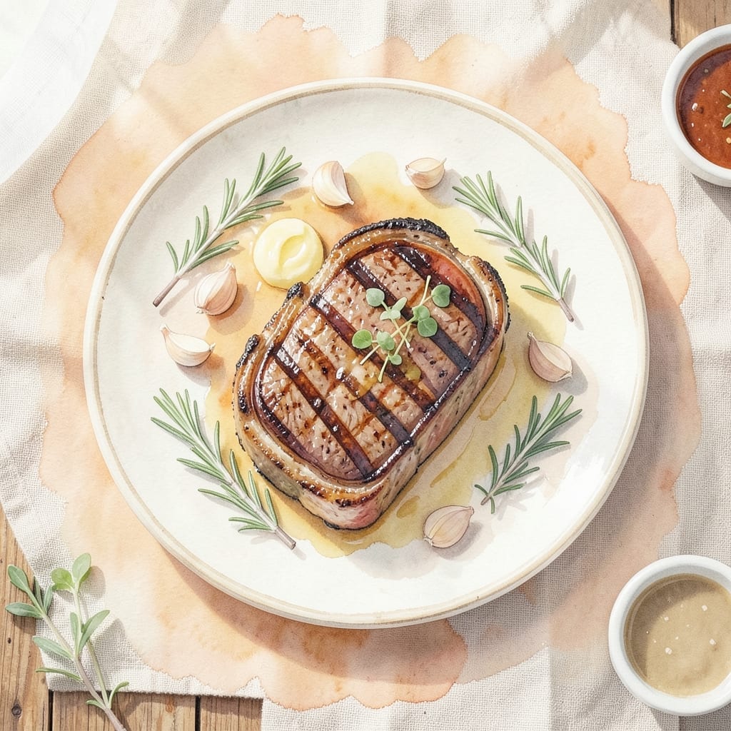 Beef Rib Steak Recipe Grill: Charred Crust With Juicy Marbling