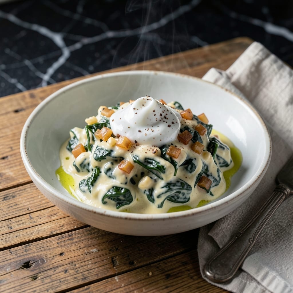 Creamed Spinach Recipe With Canned Spinach: Velvety Smooth Side in Minutes